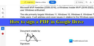 how to sign a pdf in google drive
