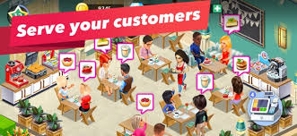 my cafe restaurant game on the app