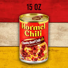hormel chili chunky no beans 15 ounce