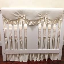 baby girl mini crib bedding ivory girl