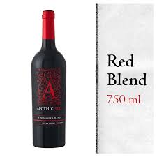 apothic red blend red wine 750ml meijer