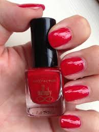 mani monday max factor red pion