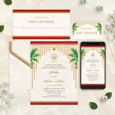 aparna luxury indian wedding invitations