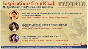 youth speaks rizal is an inspiration