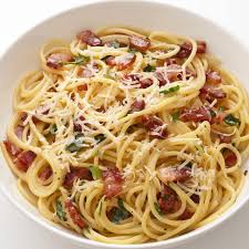 spaghetti carbonara recipe food