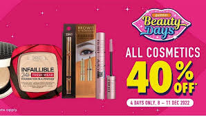guardian giving 40 off cosmetics from