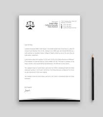 Another way to mix up your business letterhead template is to use a colorful, creative footer that way, your image will blend well into the rest of your design. Professional Modern Law Firm Letterhead Design For A Company By Musa A Design 25474288