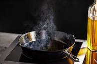 Image result for hot cooking oil on face black images