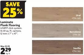 laminate plank flooring offer at home