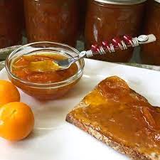 calamondin marmalade with baby ginger