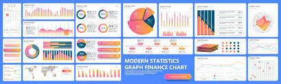 Infographic Dashboard Finance Data Analytic Charts Trade Statistic