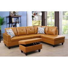 starhome l shaped ginger couch with