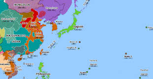 Image result for us china japan maps