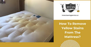 Remove Yellow Stain From The Mattress