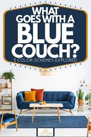 blue couch 5 color schemes explored