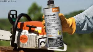 stihl oil mix ratio chart for chainsaws