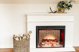 electric fireplace mantle diy she
