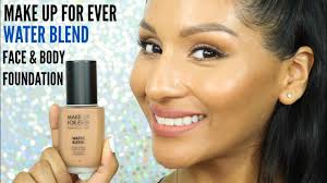 mufe water blend face body foundation