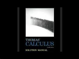 Instructor's solutions manual to thomas' calculus, 12th edition. Full Download Thomas Calculus Early Transcendentals 12th Edition Pdf Download Free Kindle
