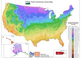 State Maps Of Usda Plant Hardiness Zones