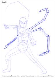 Discover (and save!) your own pins on pinterest. Learn How To Draw Iron Spider From Avengers Infinity War Avengers Infinity War Step By Step Drawing Tutorials