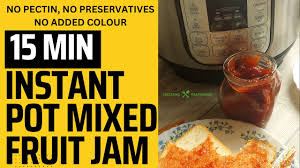 how to make instant pot mixed fruit jam