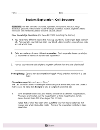 Preview of sample student exploration cell energy cycle answer key. Student Exploration Cell Structure Asnwer Key Plant And Animal Cells Lesson Plan A Complete Science Lesson Using The 5e Method Of Instruction Kesler Science Exploration Guide Has Been Modified For