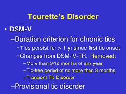 ppt tourette syndrome the whole tic