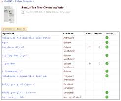 review benton tea tree cleansing water