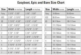 Easyboot Epic Size Chart Bedowntowndaytona Com