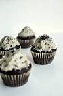 black sesame cupcakes  or muffins