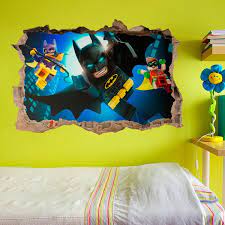 Kids Wall Sticker Lego Batman Robin