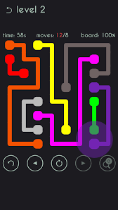 color line draw connect 2 dots puzzle