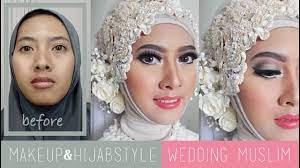 tutorial makeup dan hijabstyle akad