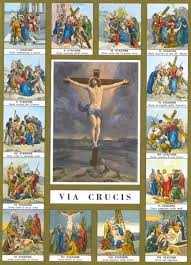 14 stations of the cross path