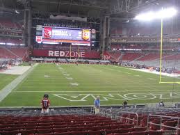 State Farm Stadium Section 121 Arizona Cardinals