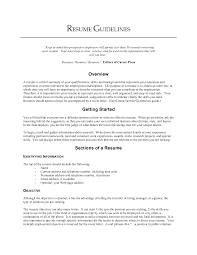 Objective Lines On Resumes Resume Builderresume Objective