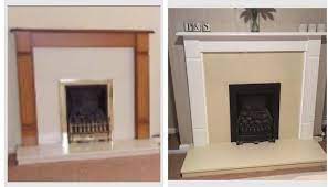 Fire Surround Fireplace Painted Furniture