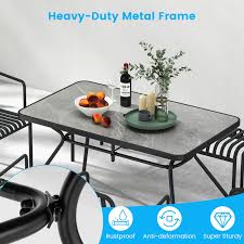 49 Inch Patio Rectangle Dining Table