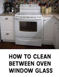 how to clean between oven window glass
