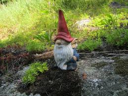 Garden Decor Cement Statue Wizard Gnome