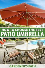 The 7 Best Patio Umbrellas For Your