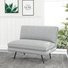 fabric futon sofa bed chair convertible
