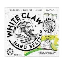 white claw lime hard seltzer 6pk can
