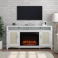 Farmhouse Tv Stand With 26 Fireplace