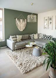 Green And Grey Living Rooms
