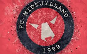 Midtjylland competes in the danish superliga, which they have won three times, most recently in 2020 Download Wallpapers Fc Midtjylland 4k Logo Geometric Art Danish Football Club Red Background Danish Superliga Herning Denmark Football Creative Art For Desktop Free Pictures For Desktop Free