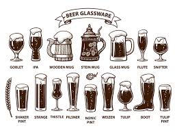 Types Of Beer Glasses Mugs Pints