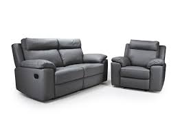 Enzo Leather Recliner Suite