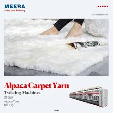 alpaca carpet yarn twisting machine
